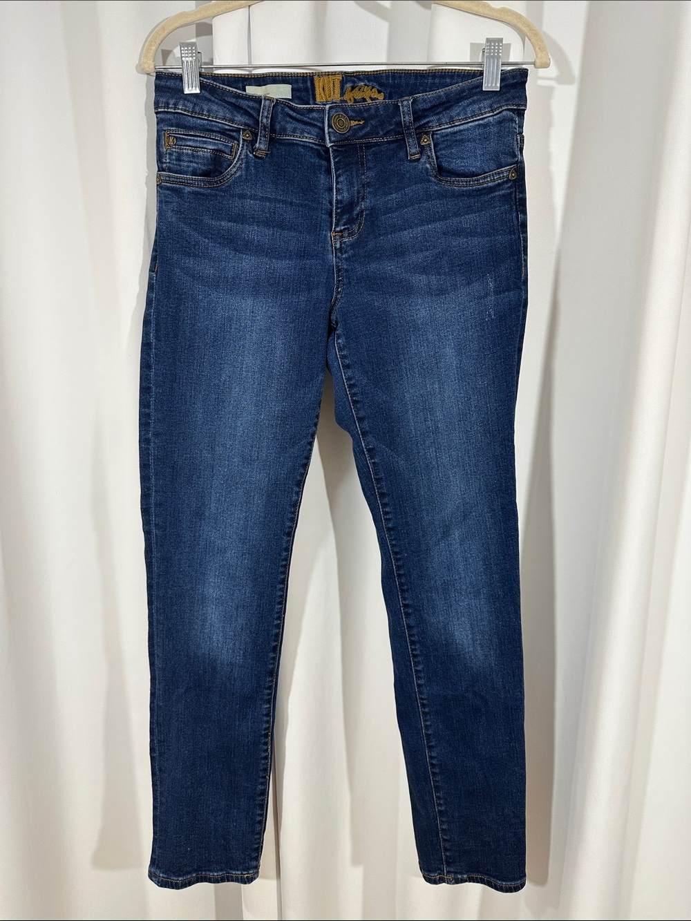 KUT from the Kloth Katy Boyfriend Jeans Women's Size 6 Medium Wash Stretch Denim